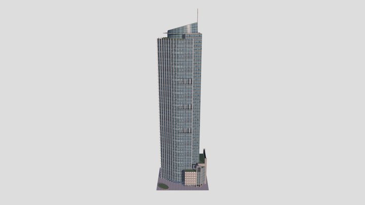 Menara BCA Jakarta 3D Model