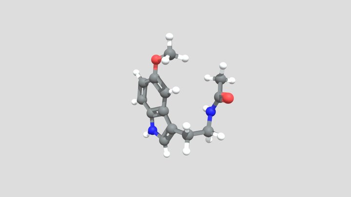 Melatonin – Modello 3D gratuito STL