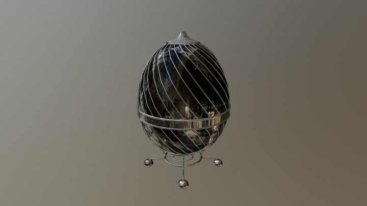 Egg Faberge 3D Model