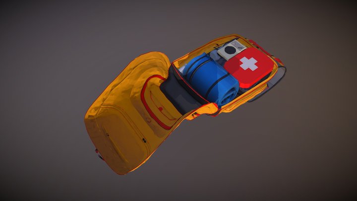 Backpack kit 3D Model