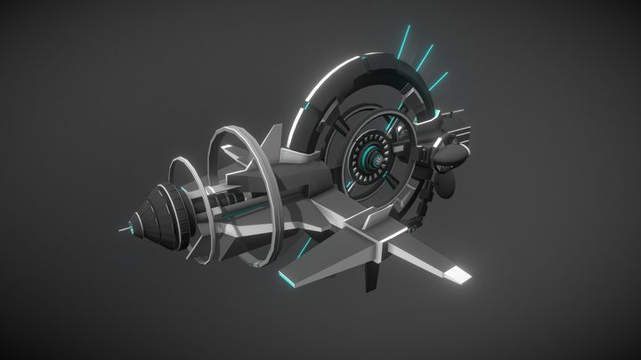 1061 Mid-turn 3D Model