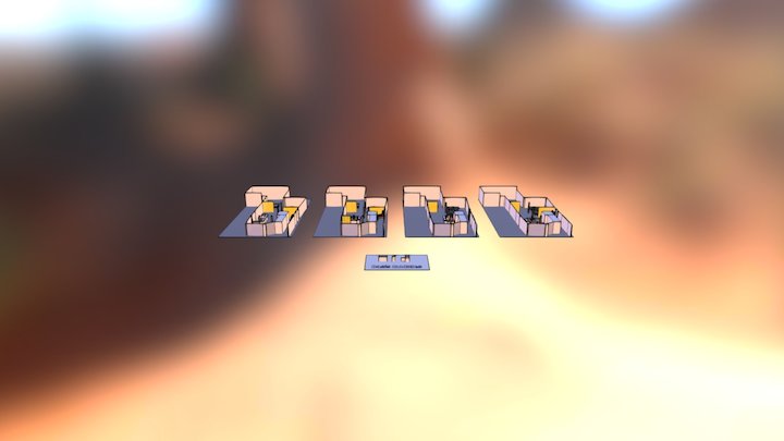 KOPSK bar modules 3D Model