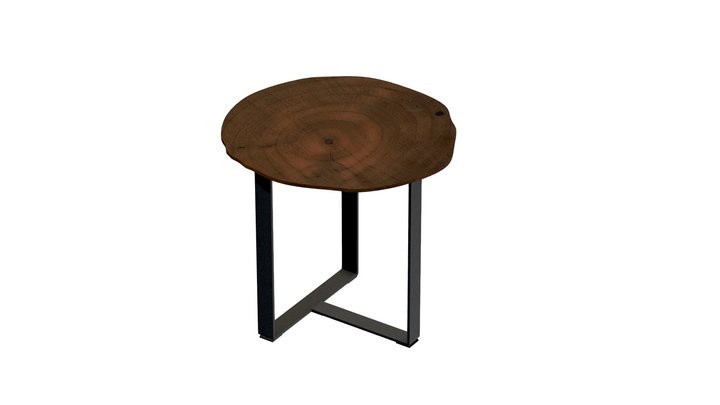 Bàn bên base 3D Model