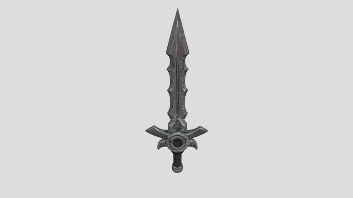 Ares Rune Blade 3D Model