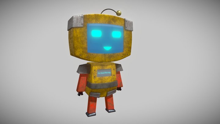 Robot 3d Model 3D Model