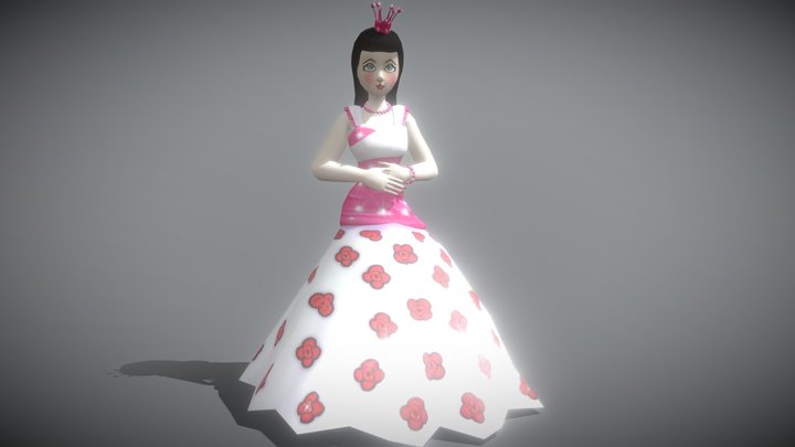 3DRT - Fantasy Princess - 05 3D Model