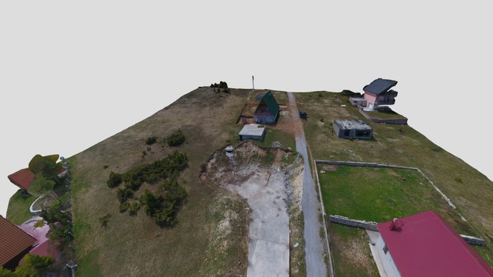 zabljak_simplified_3d_mesh 3D Model