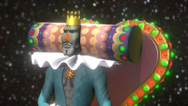 The King of All Cosmos (Katamari Damacy) 3D Model