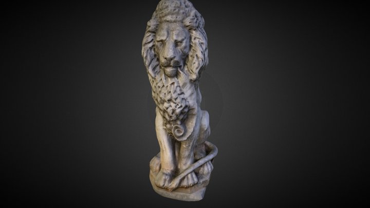 Lion from Guver 3D Model