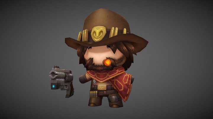 McCree 3D Model