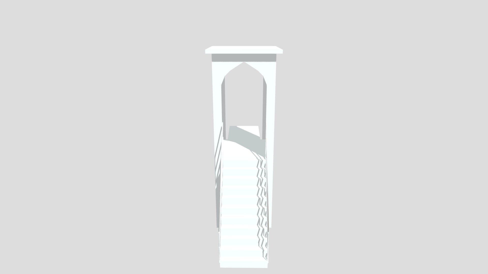 Arch Entrance & Stairs