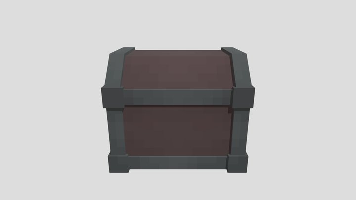 Old Chest 3D Model