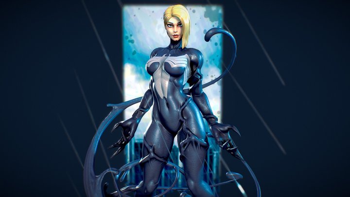 Gwenom 3D Model