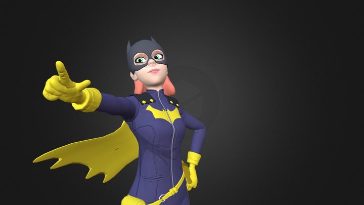 Batgirl 3D Model