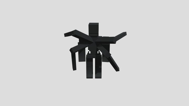 Venom Minecraft 3D Model
