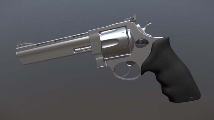 Taurus 608 .357 MAG. REVOLVER 3D Model