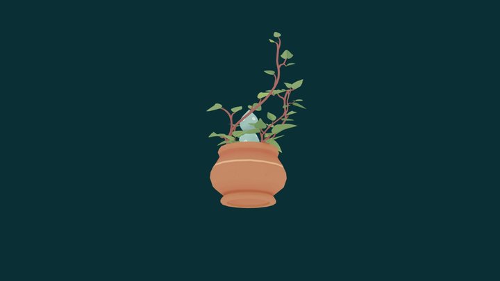 Plant Pot Test 3D Model