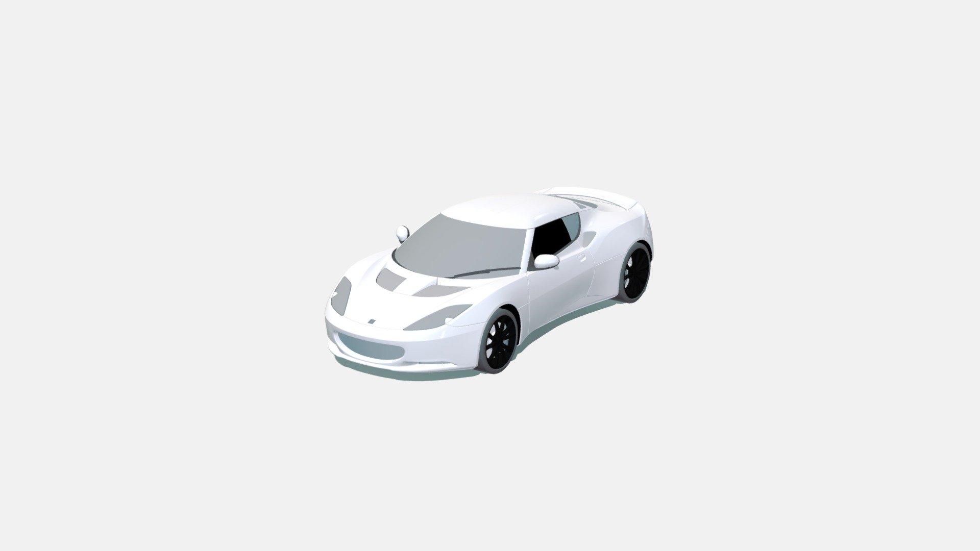 Lotus Evora — Sketchfab embed 3D viewer