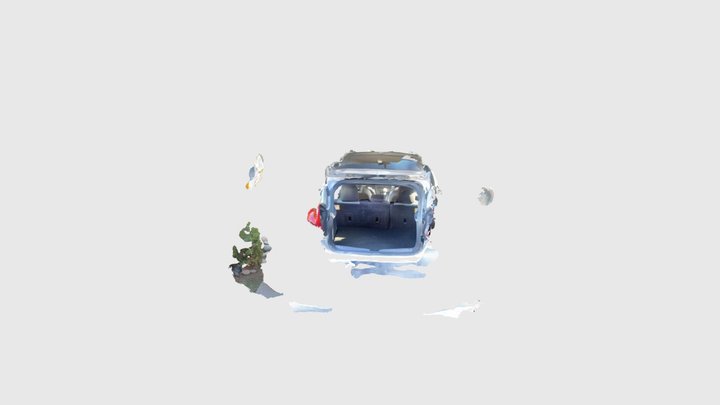 Trunk of my focus 3D Model