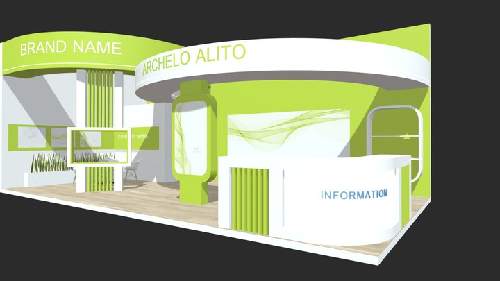 3d exhibition 3D Model