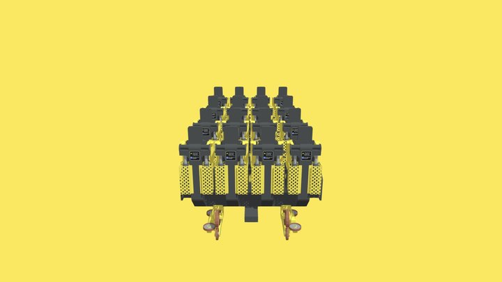 The Smiler - Gerstlauer Infinity Coaster 3D Model