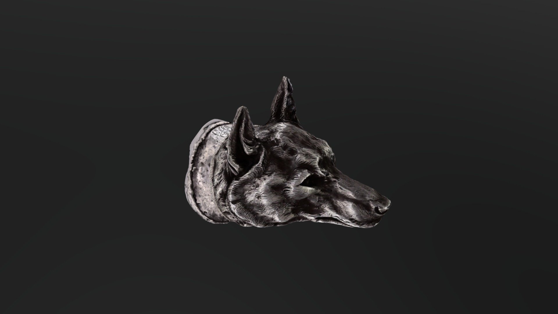 Silver Wolfhead