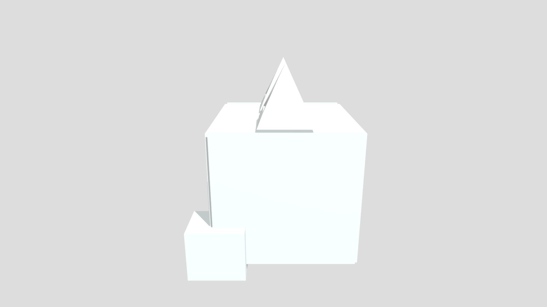 Cube from just shapes and beats