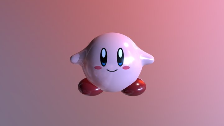 Kirby 3D Model