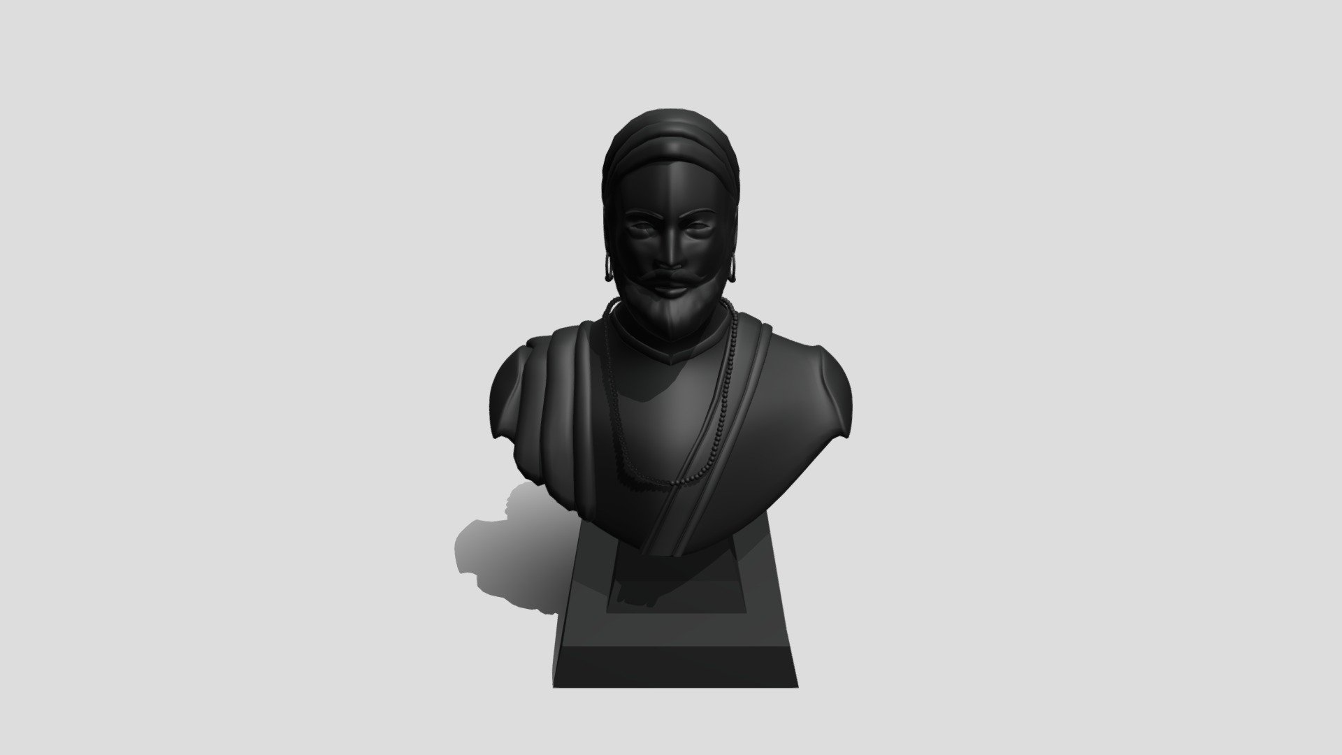 Chatrapati Shivaji Maharaj - 3D model by  [20398e0] - Sketchfab