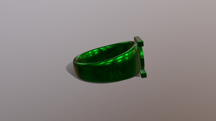 Green Lantern Ring Simple