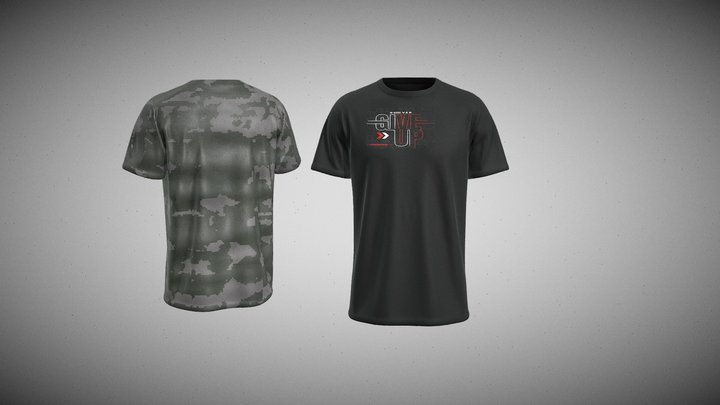 T-shirt 3D Model 3D Model
