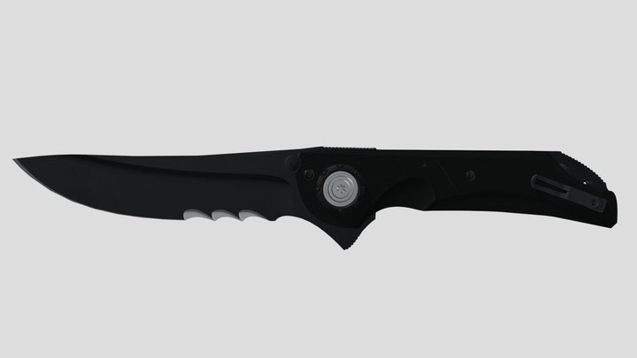 Knife Study 3D Model