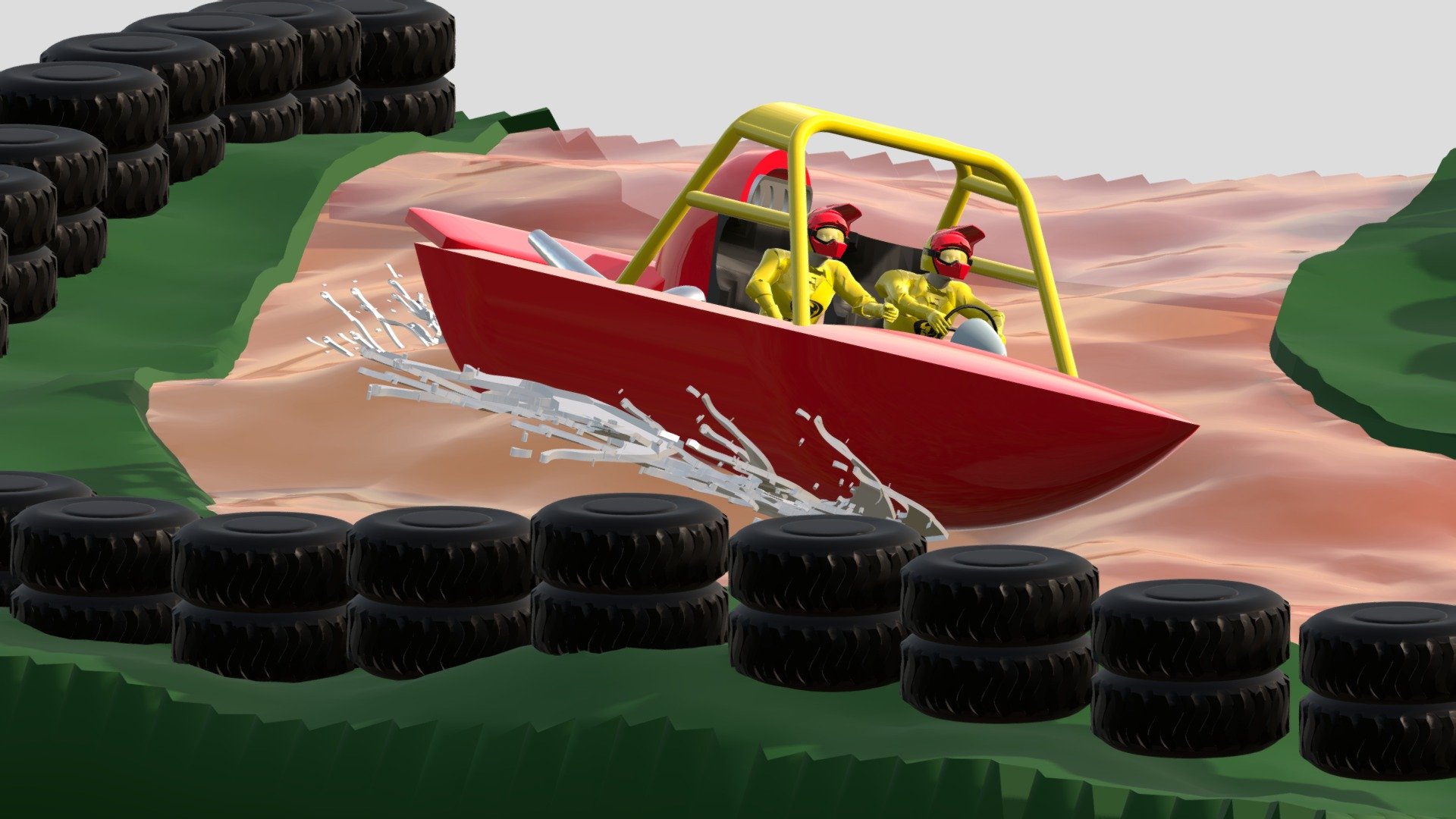 Jet Sprint Boat race