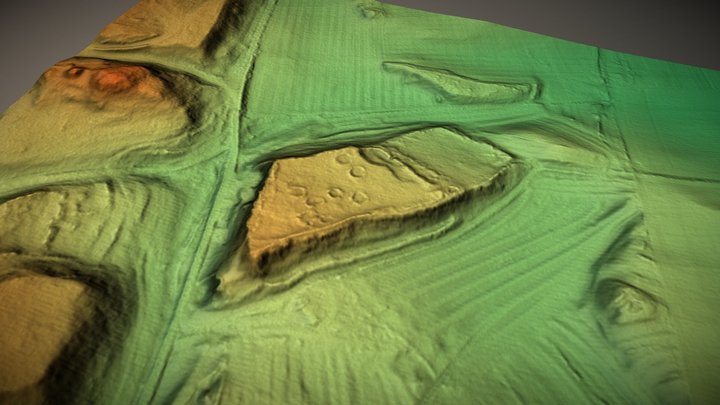 Blue Crags, Northumberland (UK) – Modello 3D gratuito STL