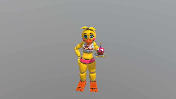 toy_chica_ar 3D Model