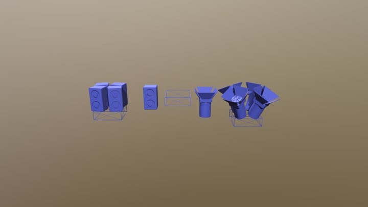 Ninjago: Royal Blacksmith Props 3D Model