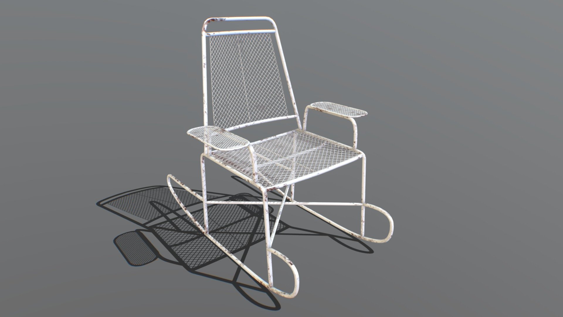 Mecedora High-Poly