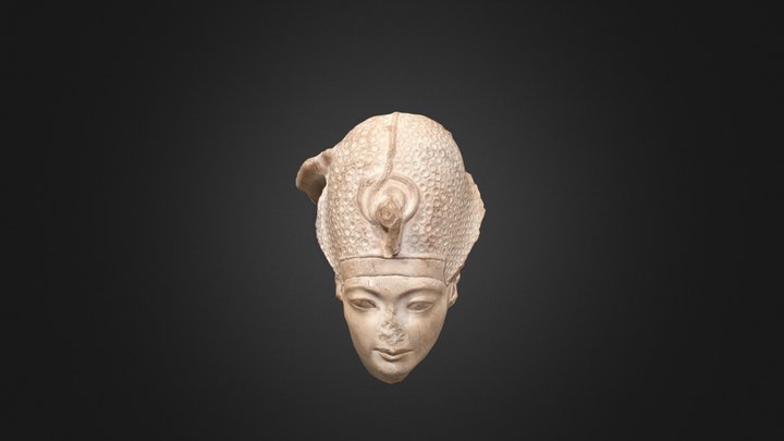 Head of Tutankhamun 3D Model