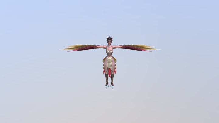 Harpie 3D Model