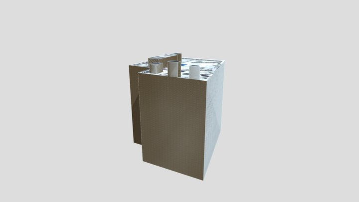 Grand Street Building 2 3D Model