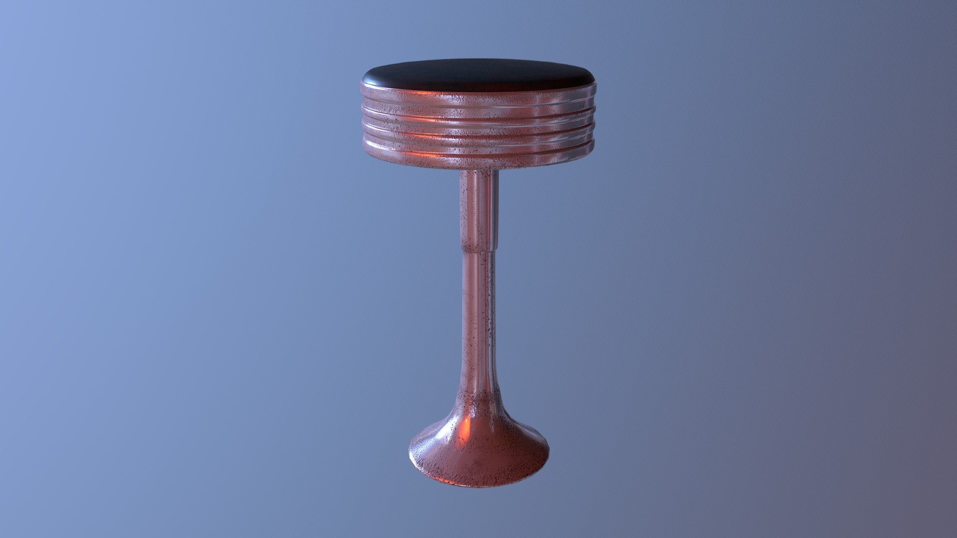 Textured Stool Model