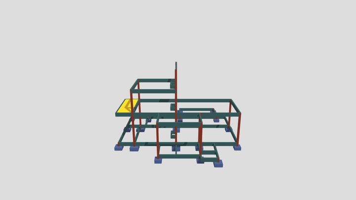 3D ESTRUTURAL - BOTA E CHAPEU - SKETCHFAB 3D Model