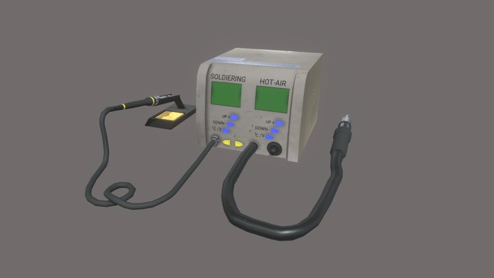 Soldering Station 3D Model
