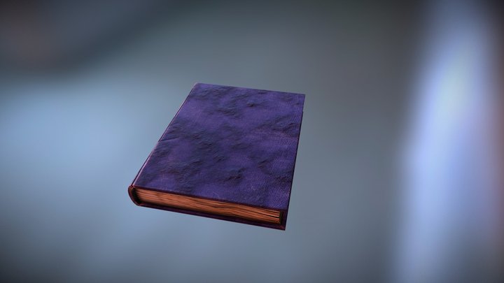 Simple book 3D Model