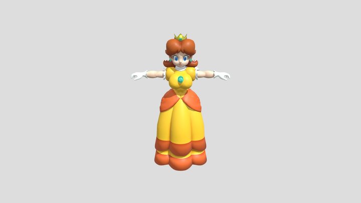 miss daisy 3D Model