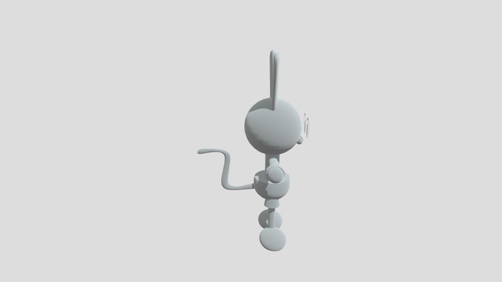 Riggy Runkey 3D Model