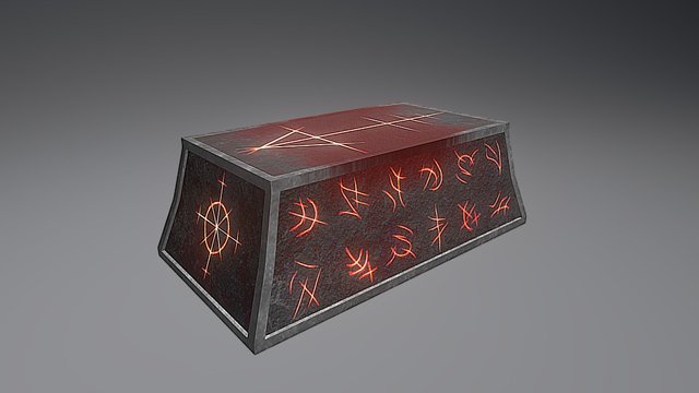 Sacrificial Altar 3D Model