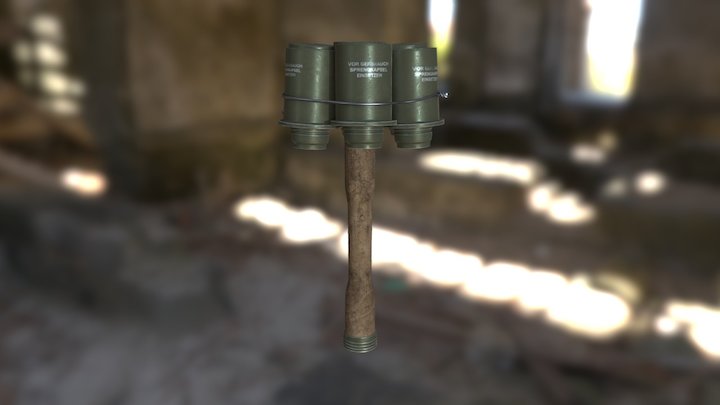Anti Tank Grenade 3D Model