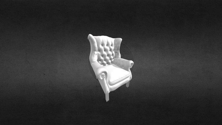 Leather Chair 3D Model