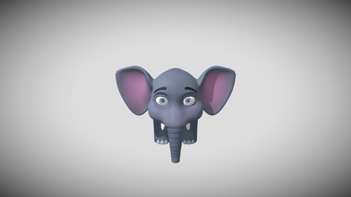 Elephant 3D Model